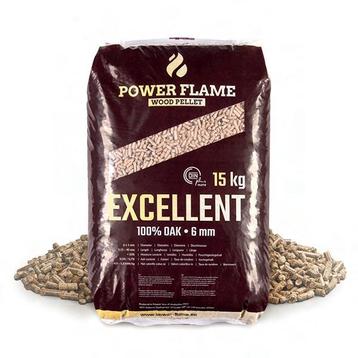 Houtpellets Power Flame Excellent 100% EIK beschikbaar voor biedingen
