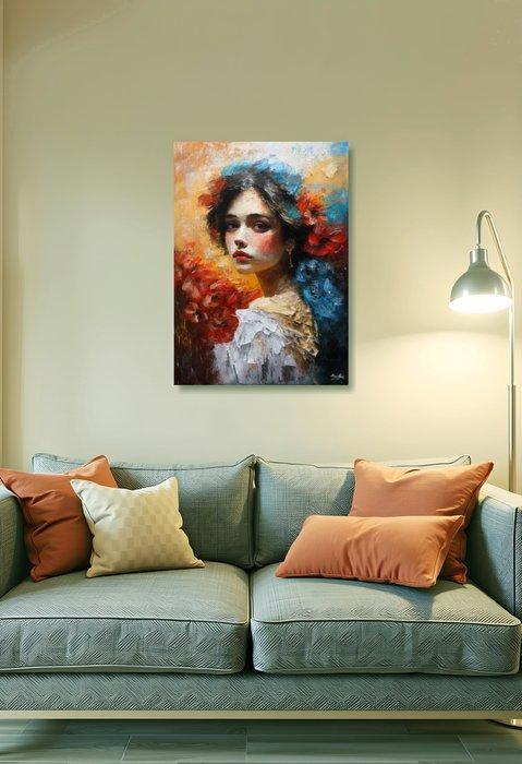 Arishia - Flares, Antiek en Kunst, Kunst | Schilderijen | Modern