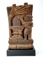 Shiva met Lingam - Hout - India - 17e-18e eeuw