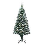 vidaXL Kunstkerstboom met verlichting kerstballen, Diversen, Kerst, Verzenden, Nieuw
