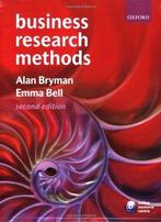Business Research Methods 9780199284986, Boeken, Gelezen, Alan Bryman, Emma Bell, Verzenden