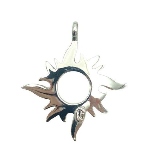 Pendentif - 18 carats Or blanc, Handtassen en Accessoires, Antieke sieraden