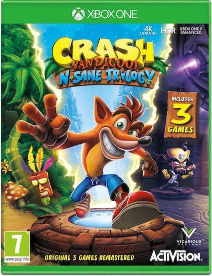 Crash Bandicoot N Sane Trilogy (Xbox One Games), Consoles de jeu & Jeux vidéo, Jeux | Xbox One, Enlèvement ou Envoi