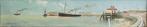 Florimond Marie Van Acker (1858-1940) - Bateaux au port, Antiquités & Art