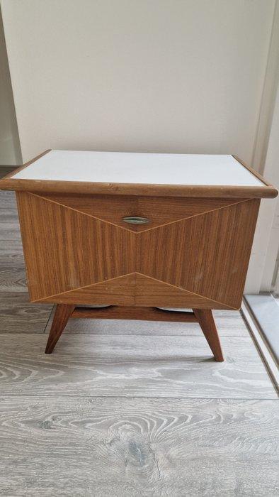 Table de chevet - Bois - table de nuit, Antiek en Kunst, Kunst | Designobjecten