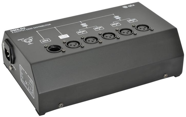 4-weg DMX-booster/verdeler, Muziek en Instrumenten, Licht en Laser