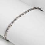 Armband - 14 karaat Witgoud -  1.05 tw. Diamant, Handtassen en Accessoires, Antieke sieraden