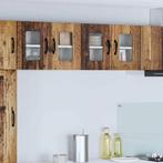 vidaXL Keuken Kast Kalmar 2 pcs Oudhout 60 x 31 x 40 cm, Huis en Inrichting, Verzenden, Nieuw
