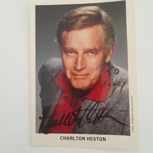 Charlton Heston ( The Ten Commandments, Ben Hur, Planet of, Verzamelen, Film en Tv