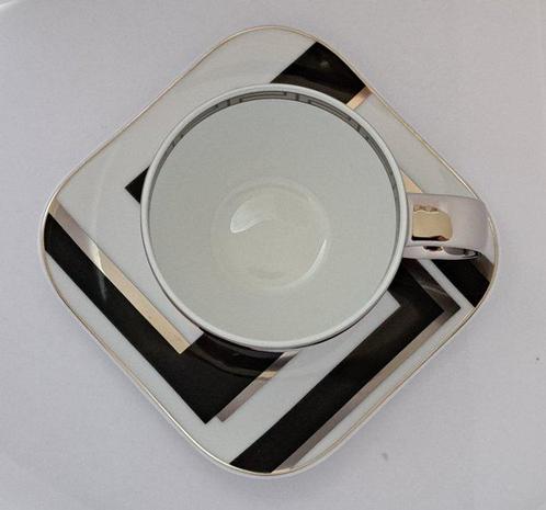 Rosenthal - Versace - Tasse - Dedalo Couture 2007 platin, Antiek en Kunst, Antiek | Glaswerk en Kristal