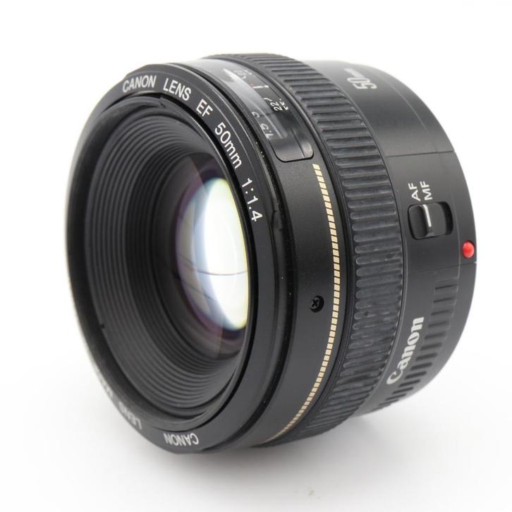 Canon EF 50mm F/1.4 USM | Tweedehands, Audio, Tv en Foto, Foto | Lenzen en Objectieven, Zo goed als nieuw, Verzenden