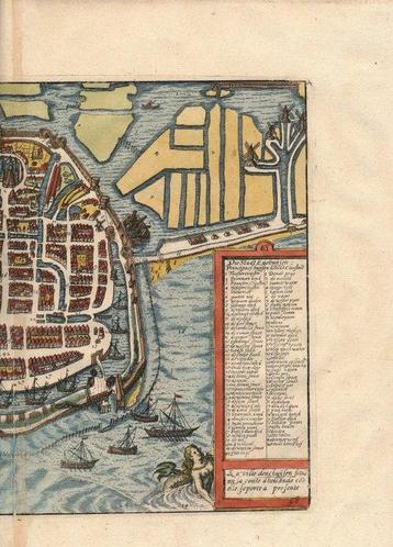 Nederland - Enkhuizen; Guicciardini / Blaeu - Die Stadt