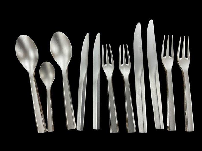 Puiforcat - Patrick Jouin - Bestekset (11) - Zermatt - Staal, Antiek en Kunst, Antiek | Meubels | Tafels