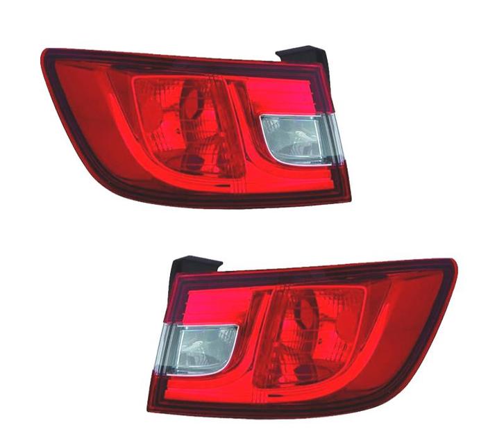 FEUX ARRIÈRE POUR RENAULT CLIO IV 2012- BLANC ROUGE, Auto-onderdelen, Verlichting, Verzenden