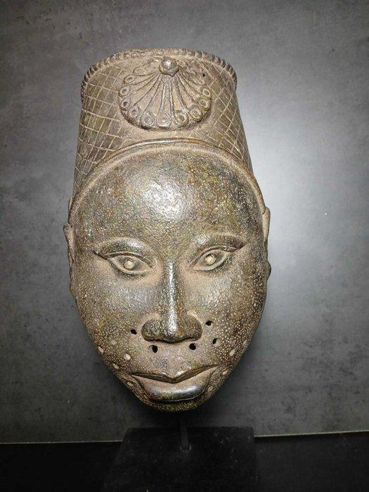 Tête Oba - Bénin - Nigeria (Zonder Minimumprijs), Antiek en Kunst, Kunst | Niet-Westerse kunst