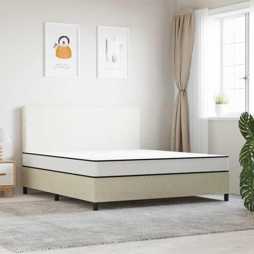 vidaXL Binnenveringmatras middelhard 180x200 cm, Huis en Inrichting, Slaapkamer | Matrassen en Bedbodems, Nieuw, Verzenden