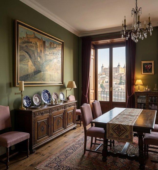 Joaquín Martínez Lumbreras (doc. 1878-1897) - Toledo: View, Antiquités & Art, Art | Peinture | Classique