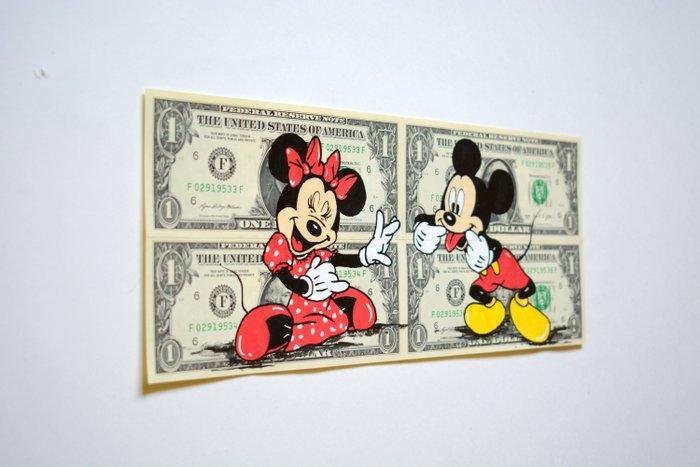 BASM - Stop it Mickey !, Antiquités & Art, Art | Peinture | Moderne