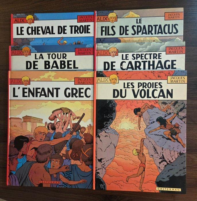 Alix T12 à T19 - 6x C - EO/Ré - 6 Album - 1975/1988, Boeken, Stripverhalen