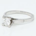 Bague - 18 carats Or blanc Diamant (Naturelle) - Solitaire, Bijoux, Sacs & Beauté