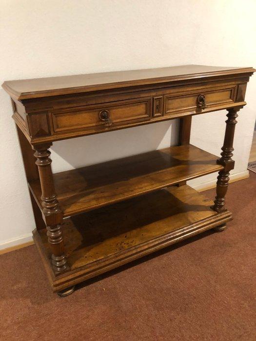 Ladekast - Walnoot - Desserte van massief walnotenhout, Antiek en Kunst, Curiosa en Brocante