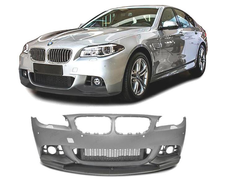 PARE CHOCS FRONTAL BMW F10 F11 LOOK M PERFORMANCE LCI 13-16, Auto-onderdelen, Carrosserie, Verzenden