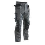 Jobman 2200 pantalon dartisan coton d096 gris foncé/noir