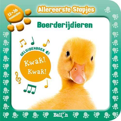 Boerderijdieren / 12-36 maanden / Allereerste stapjes, Boeken, Kinderboeken | Baby's en Peuters, Gelezen, Verzenden