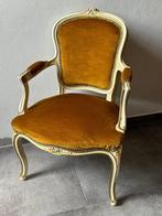 Fauteuil - Walnoot - Armoedige fauteuil