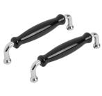 Differnz meubelgreep klassiek 128 mm chroom zwart, Huis en Inrichting, Nieuw