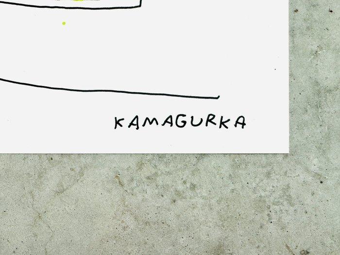 Kamagurka - ... een veel grotere vrouw, Antiquités & Art, Art | Objets design