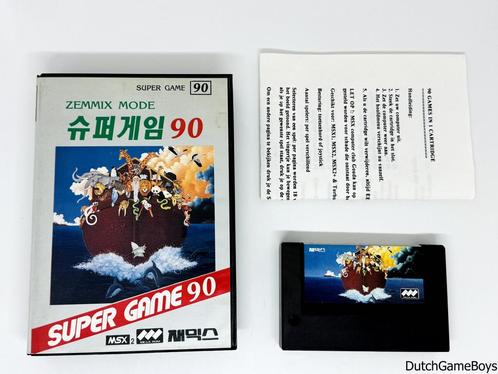 MSX Zemmix / Zemina - Super Game 90, Games en Spelcomputers, Games | Overige, Gebruikt, Verzenden