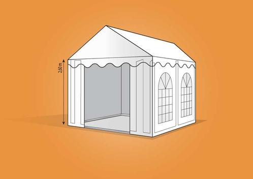 Ambisphere | 3x4m XXL WIT /GRIJS, Tuin en Terras, Partytenten, Partytent, Nieuw