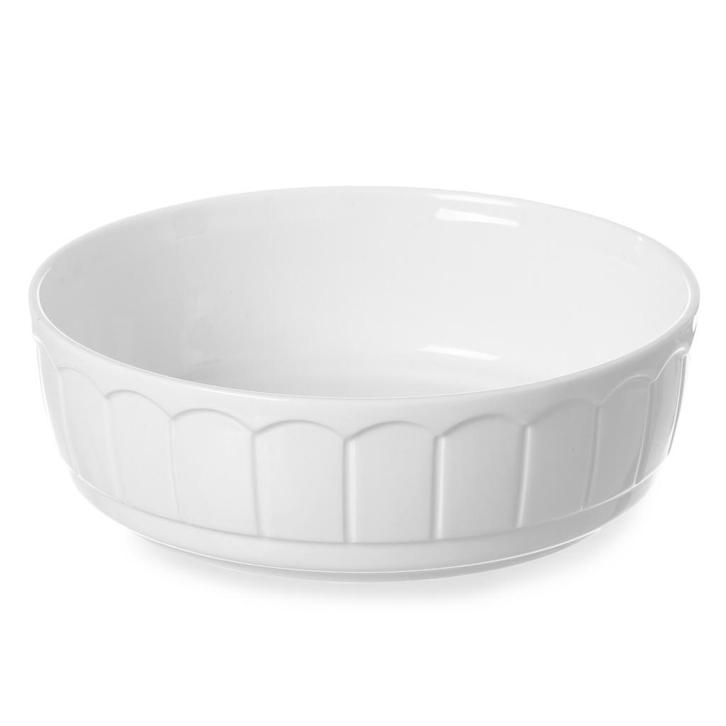 Serveerschalen | RUSTICA | Porselein | Wit | 4 Stuks |, Articles professionnels, Horeca | Équipement de cuisine, Envoi