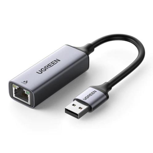 USB naar Ethernet Poort Adapter - 1000Mbps Data Overdracht, Informatique & Logiciels, Pc & Câble réseau, Envoi