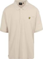 Lyle and Scott Plussize Polo Ecru maat Maat 52/54 (L) Heren, Kleding | Heren, Polo's, Maat 52/54 (L), Verzenden, Wit, Nieuw