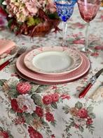 Kleed met romantische bloemenprint in Victoriaanse stijl