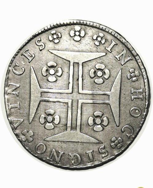 Portugal. Maria & Pedro III (1777-1786). Cruzado Novo (480, Postzegels en Munten, Munten | Europa | Niet-Euromunten