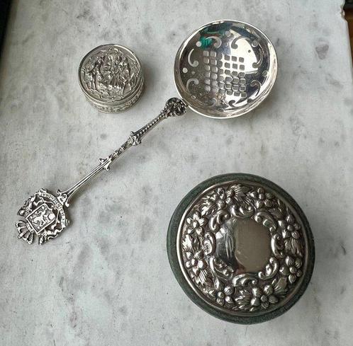 Dionisio Garcia Gomez - Doos (3) - Zilver - dozen (2) en, Antiek en Kunst, Antiek | Zilver en Goud