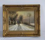 Louis Apol (1850-1936), Naar - Winter landscape