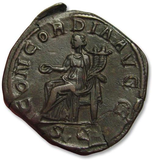 Romeinse Rijk. Otacilia Severa (Augusta, AD 244-249)., Postzegels en Munten, Munten | Europa | Niet-Euromunten