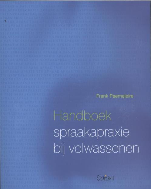 Handboek spraakapraxie bij volwassenen 9789044129151, Livres, Science, Envoi