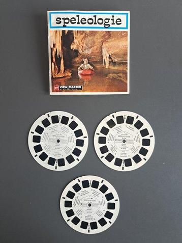 View-Master schijfjes Speleologie en Gesteenten en Mineralen beschikbaar voor biedingen