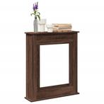 vidaXL Haardombouw 75x20x87,5 cm bewerkt hout bruin, Huis en Inrichting, Verzenden, Nieuw