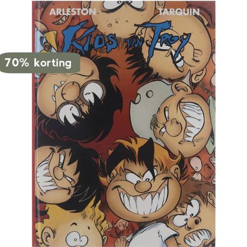 Kids van Troy 1. Platte Humor 9789052893839 Tarquin, Boeken, Stripverhalen, Zo goed als nieuw, Verzenden