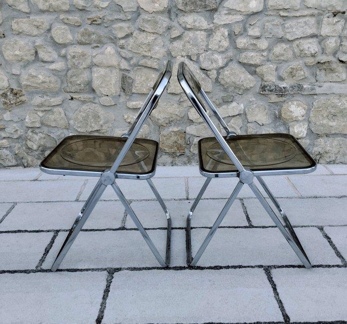 Anonima Castelli - Giancarlo Piretti - Klapstoel (2) - PLIA, Antiek en Kunst, Antiek | Meubels | Stoelen en Sofa's