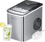 2dekans | Kitchenwell ijsblokjesmachine - 2L - 12kg/24 uur -, Elektronische apparatuur, Ophalen of Verzenden, Nieuw