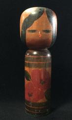 Gesigneerd Noboru / Japanse vintage houten Kokeshi-pop, Antiek en Kunst