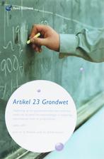 Artikel 23 grondwet 9789035240209 B. Vermeulen, Boeken, Verzenden, Zo goed als nieuw, B. Vermeulen