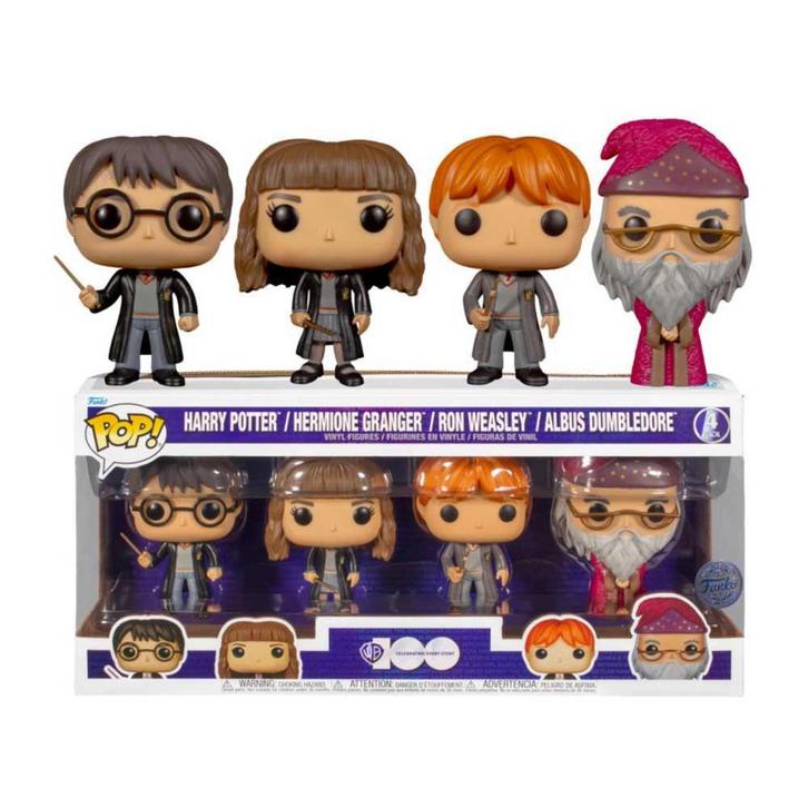 Harry Potter POP! Movies Vinyl Figure 4-Pack, Verzamelen, Harry Potter, Nieuw, Ophalen of Verzenden